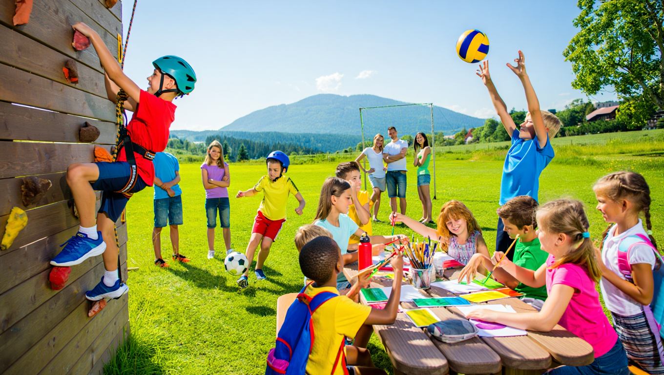 Colonie de vacances multi-activités