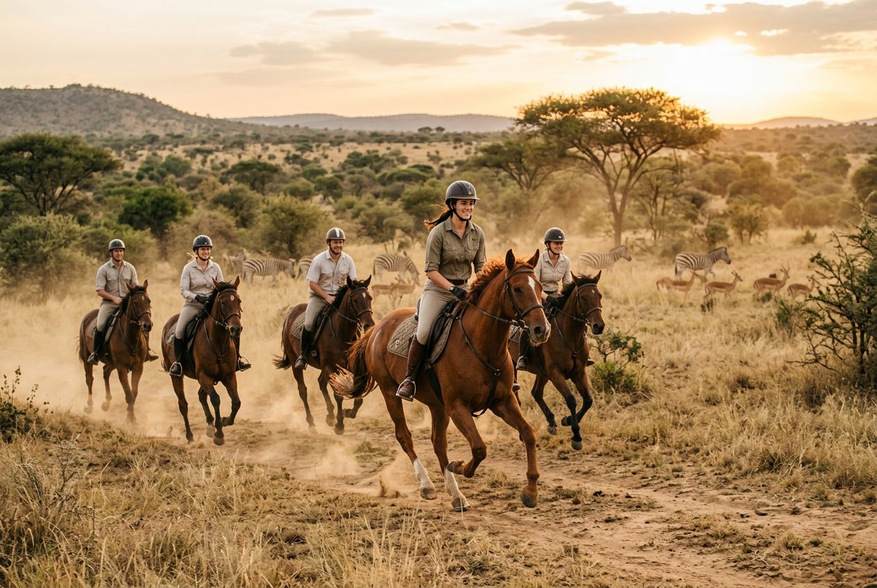 Afrique du Sud : Le rythme sauvage d'un safari à cheval