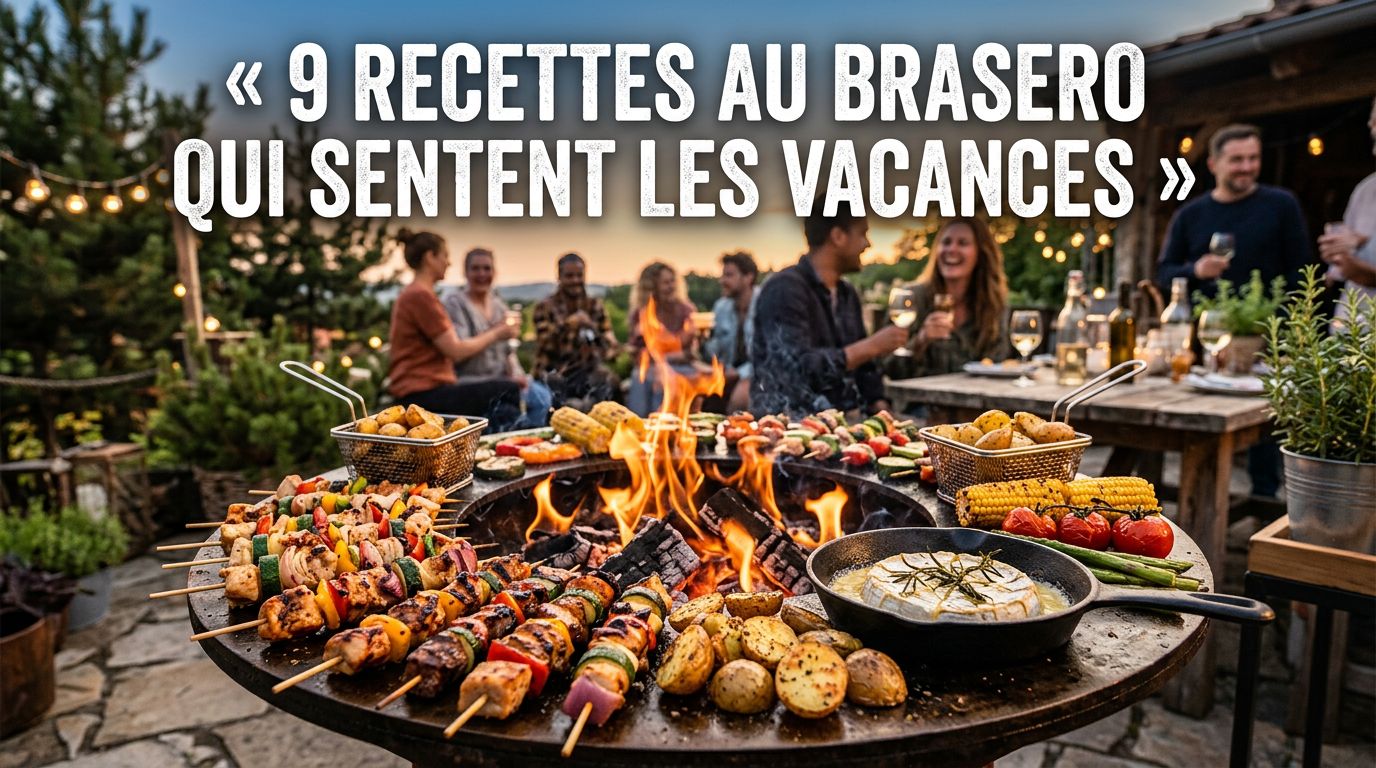 9 recettes au brasero qui sentent les vacances
