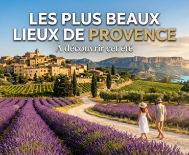 Quels sont les plus beaux lieux à visiter en Provence pendant les vacances d'été?
