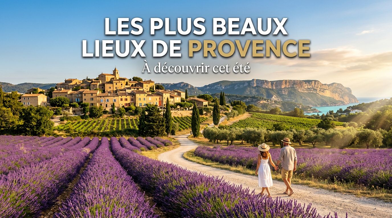 Quels sont les plus beaux lieux à visiter en Provence pendant les vacances d'été?